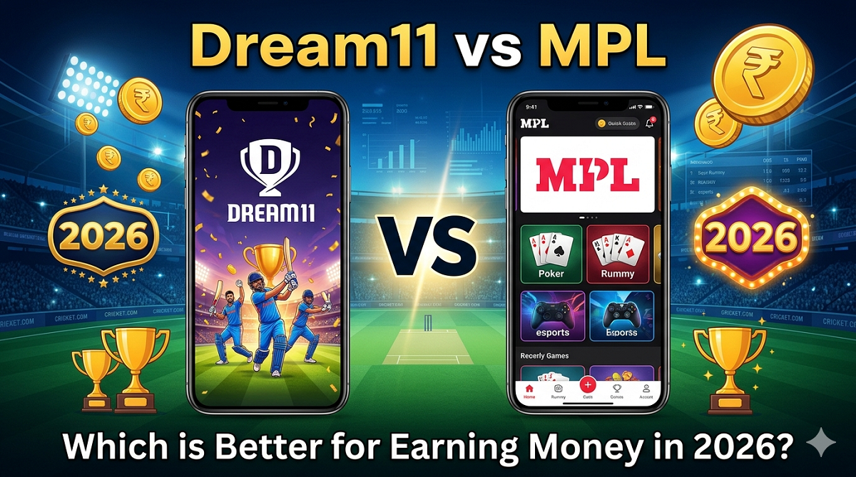 Dream11 vs MPL – Which is Better for Earning Money in 2026